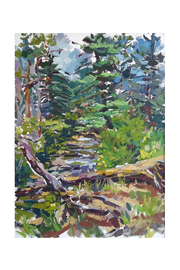 Oil on Canvas, 21" x 23"