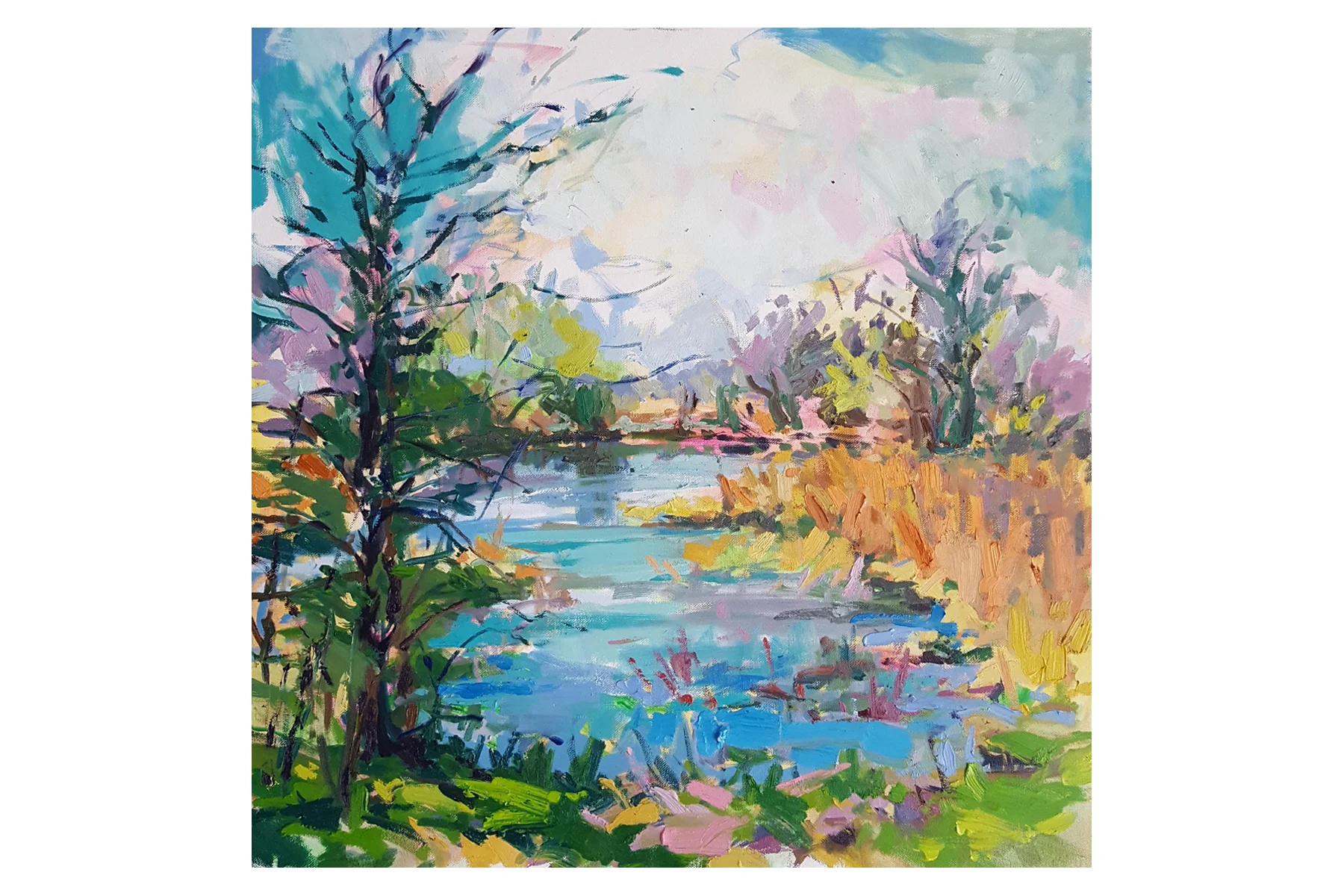 Oil on Canvas, 24x24