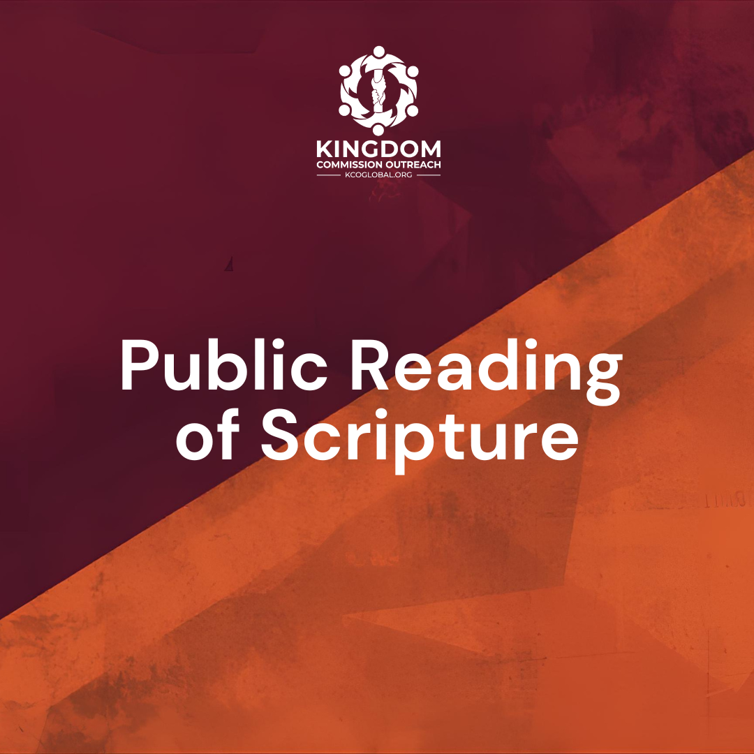 Introducing Public Reading of Scripture Series 