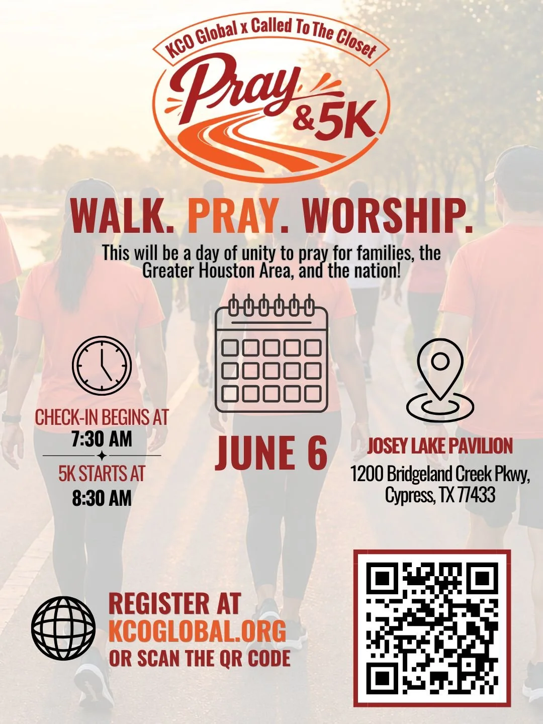 Pray &amp; 5K Walk 2026