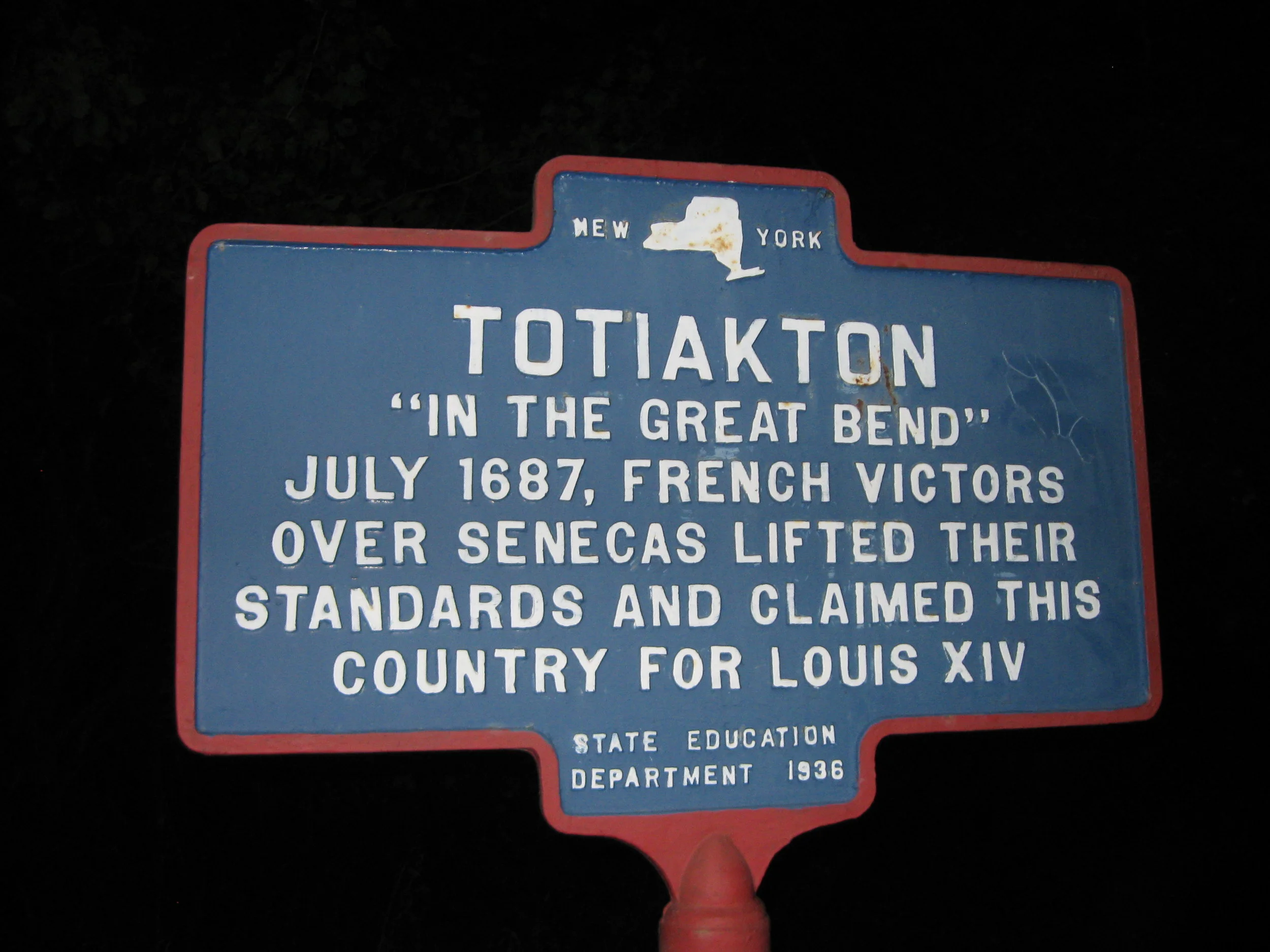 So as to keep within my tradition of terrible photos, I took this at night.