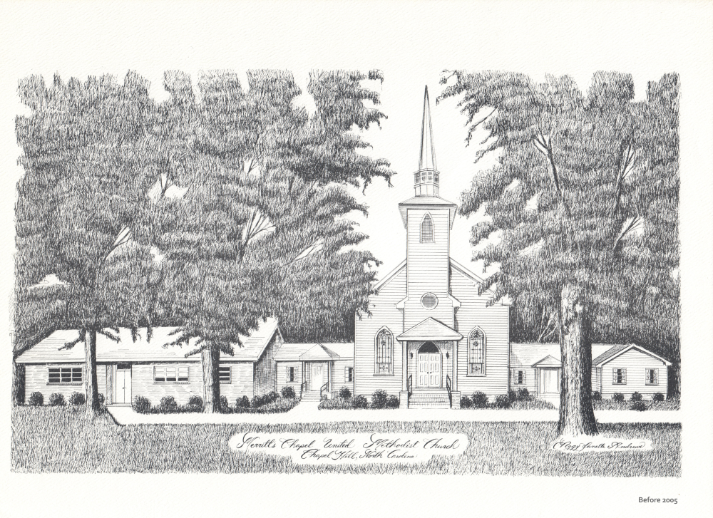 Merritt's Chapel UMC before 2005.png
