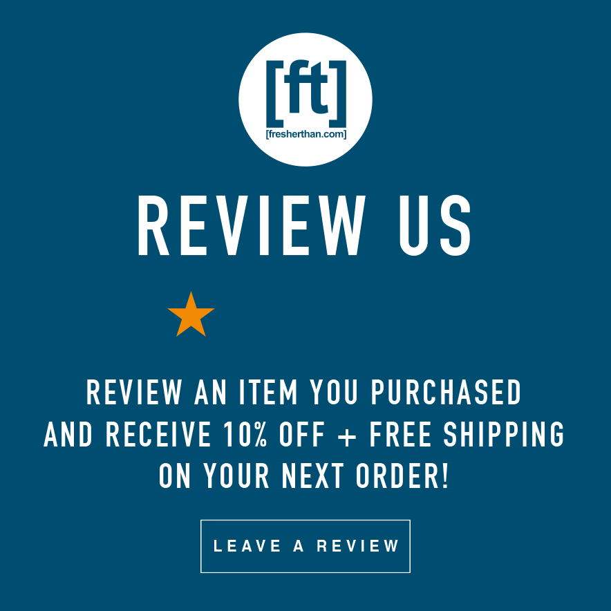 Do you love what you got from us? Could we have done better? Write a review on the site for your item and we'll send you a code to get 10% off + Free Shipping on your next order! Your reviews help other people know what they are getting and it helps us make everything even easier for you to get the things you love.