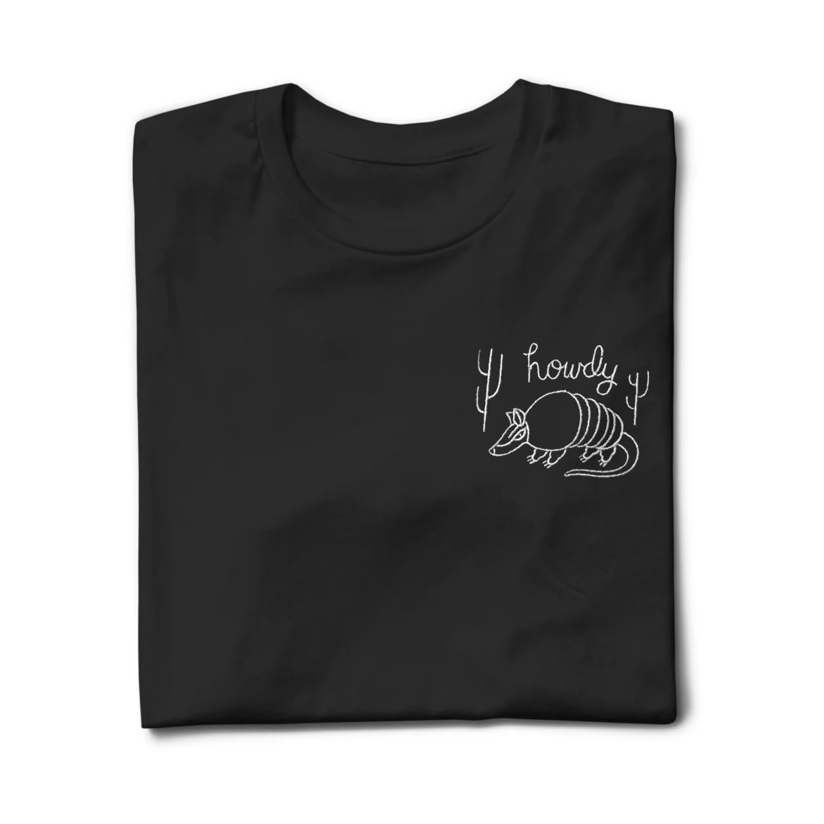 fresherthan-howdy-armadillo-embroidered-shirt-folded