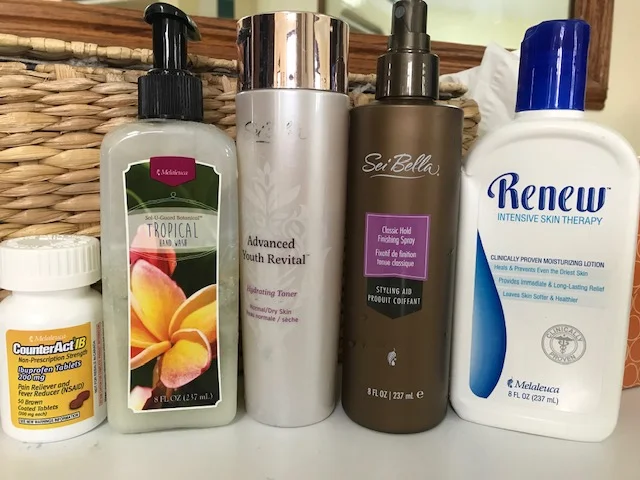 My bathroom counter