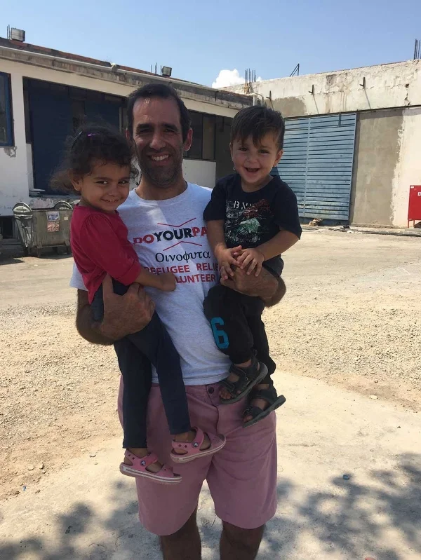 Oinofyta Refugee Camp, Greece - Eric & Jane's Story