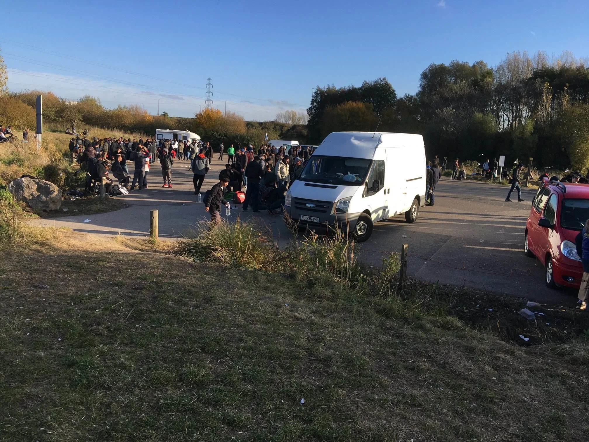 Humanity's Heart volunteers arrive in Calais.jpg