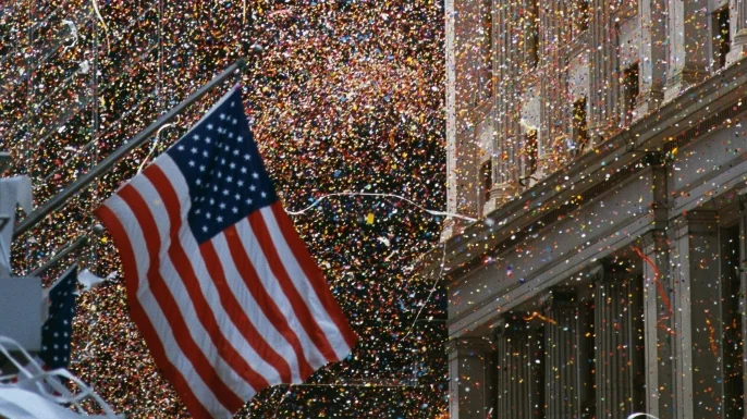Ticker-tape Parade up the “Canyon of Heroes”