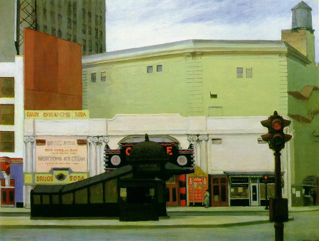 Edward Hopper, The Circle Theater (1936)