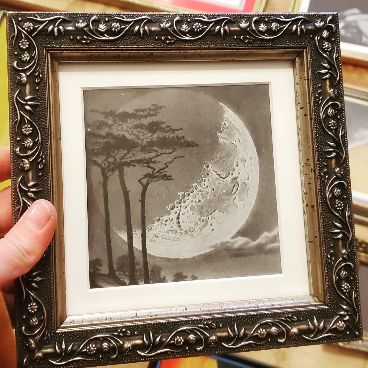 La Luna shines bright tonight. New pieces, new year. DM for a virtual art tour and co-create the wall you haven't yet dreamed of. 

#colour #design #artasexperience #happynewyear #inspiration #curation #designerframes #maker #ottawaframer #upcycle #h