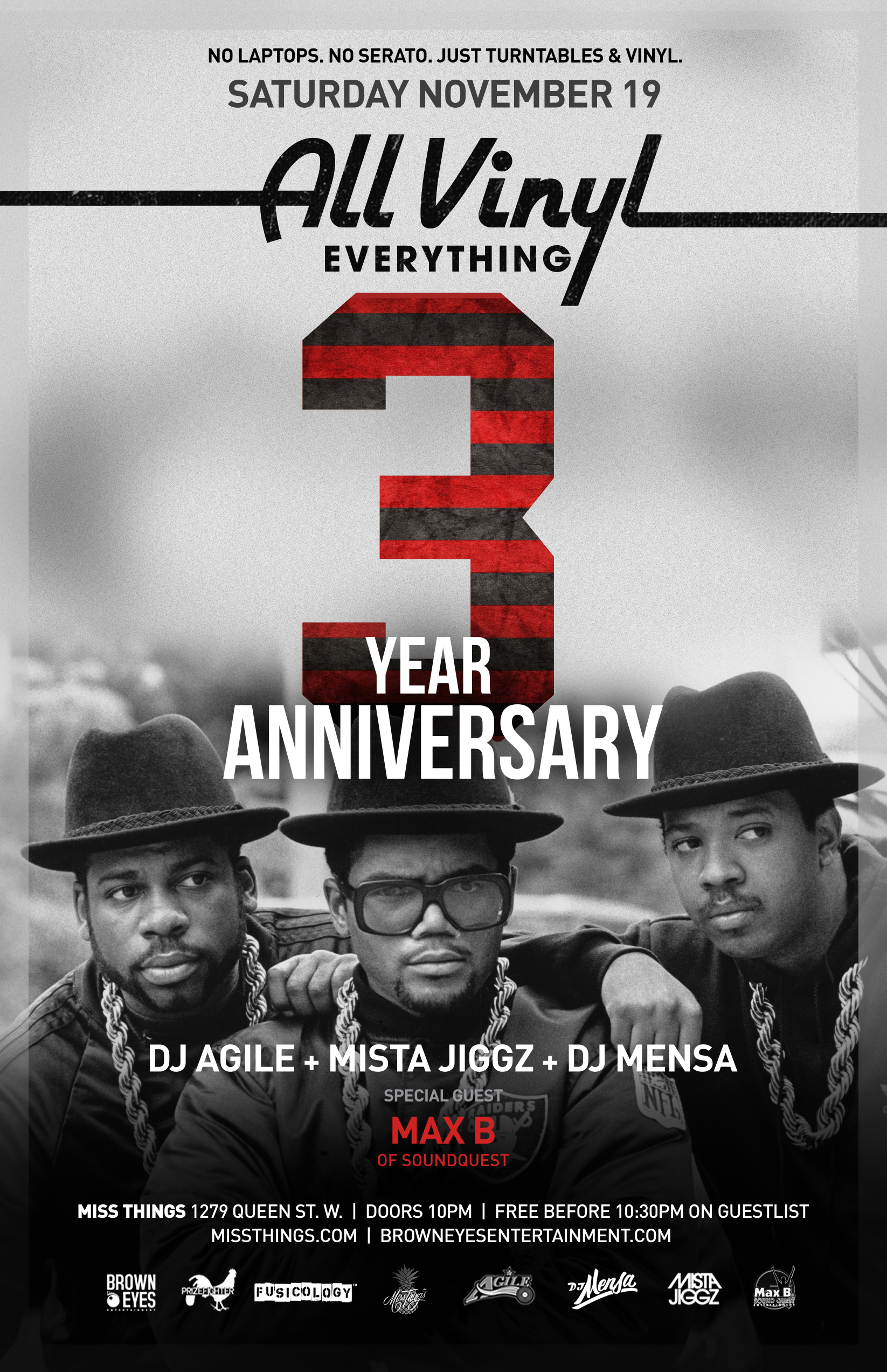 ALL VINYL EVERYTHING 3 YEAR ANNIVERSARY 