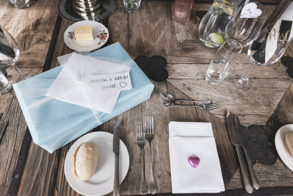 Table decoration in Salford's Media City