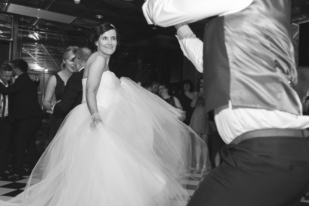 First dance in 'On the 7th' Wedding photography salford