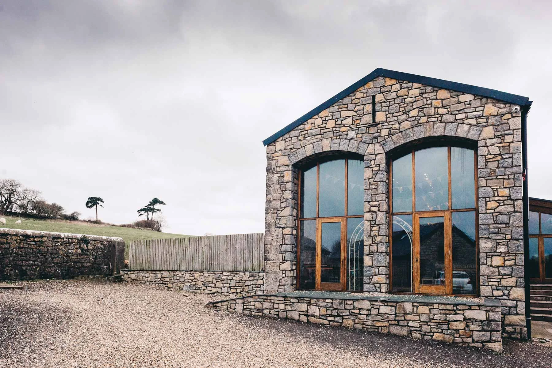 Rosedew farm Llantwit Major south Wales, on the morning of the wedding day