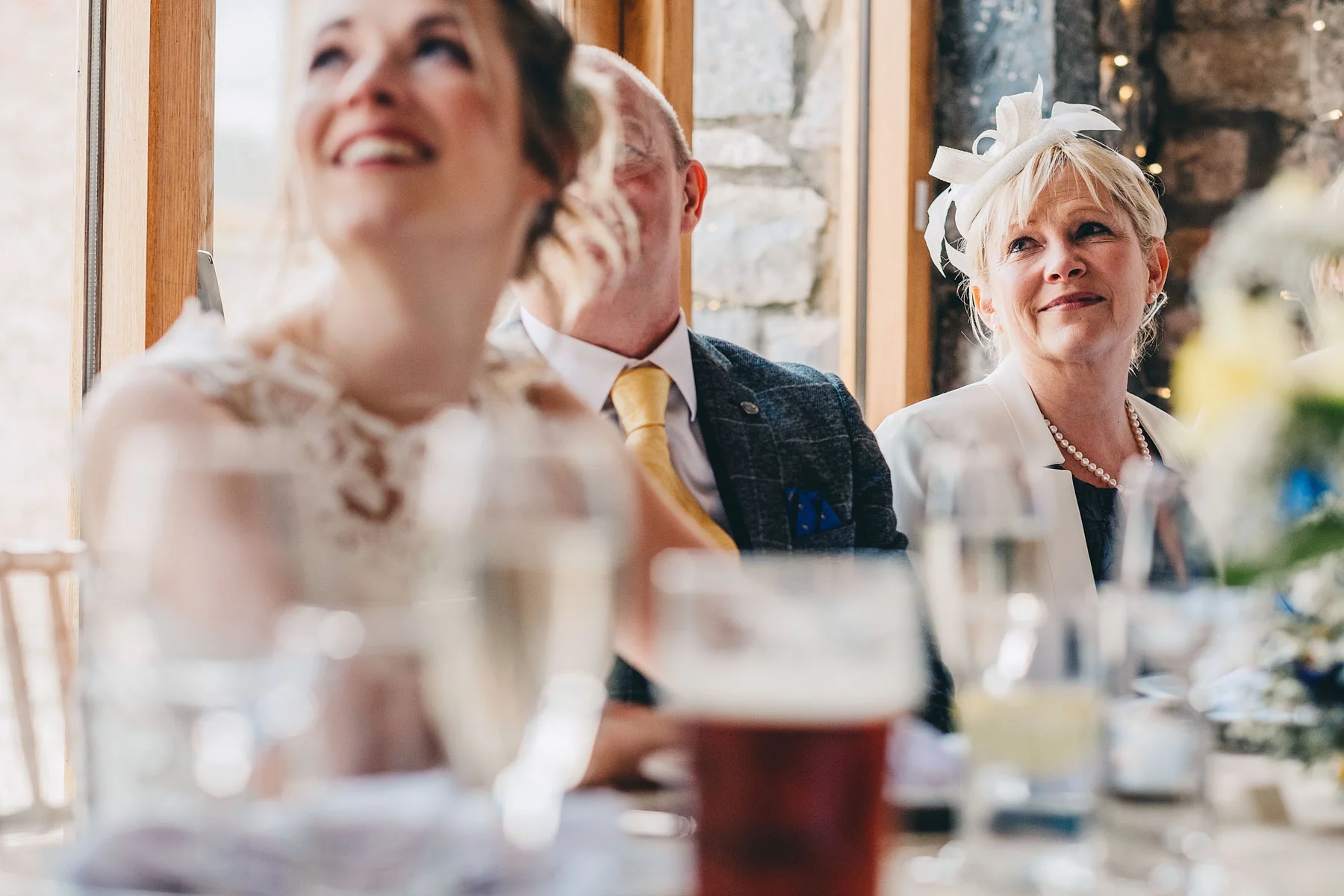 Guests listen to speeches
