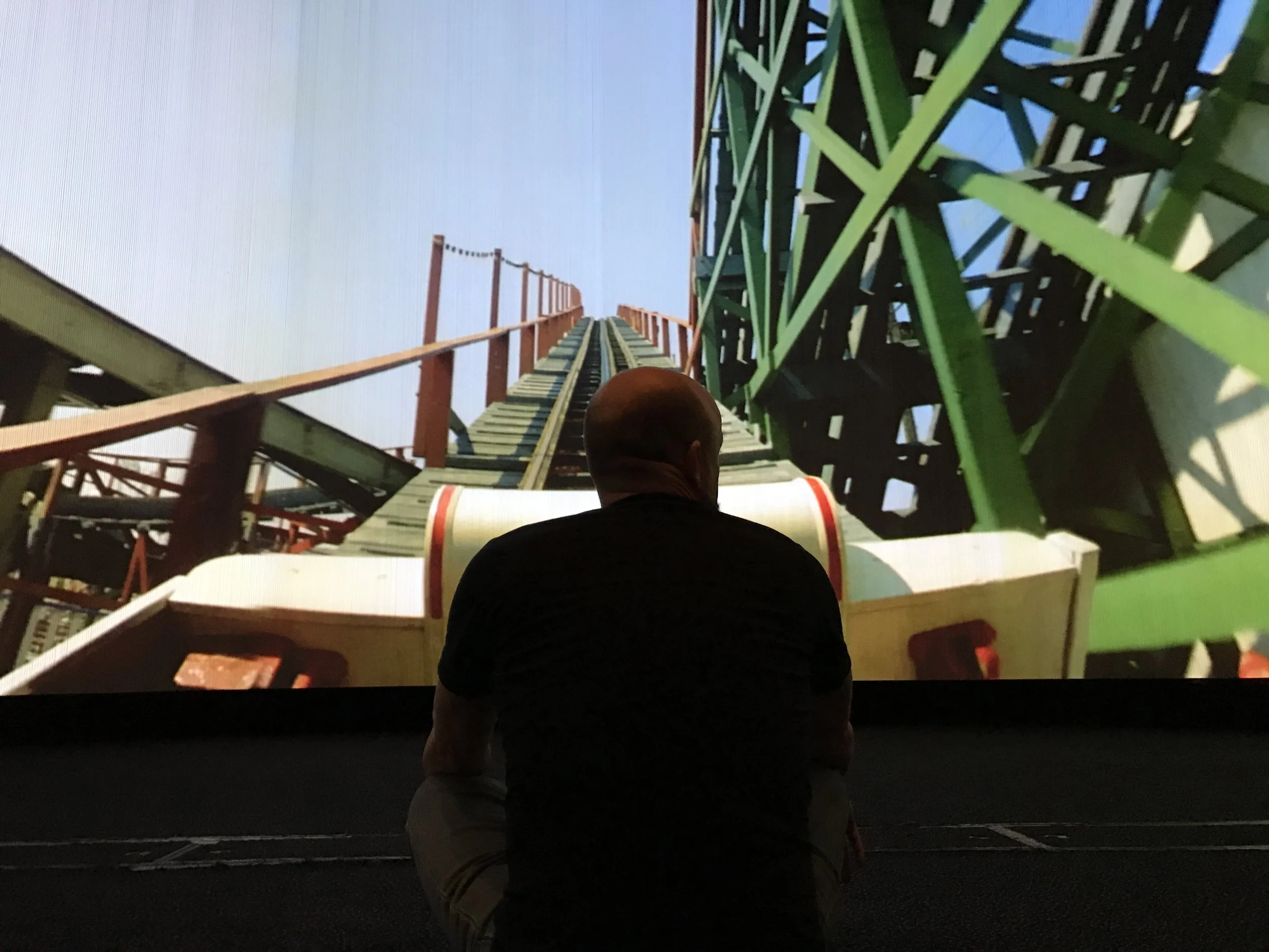 Certainly 'in the picture' for the famous roller-coaster sequence from This is Cinerama