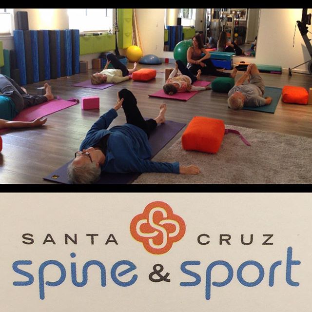 Got the Monday blues? Don't fret because Tuesday &amp; Thursday's bring: Yoga with Danielle Mallet @ Spine &amp; Sport! Find your weekly zen with an hour of mind, body, &amp; inner energy with SCSS's very own. First class? It's on us! See you at 10am