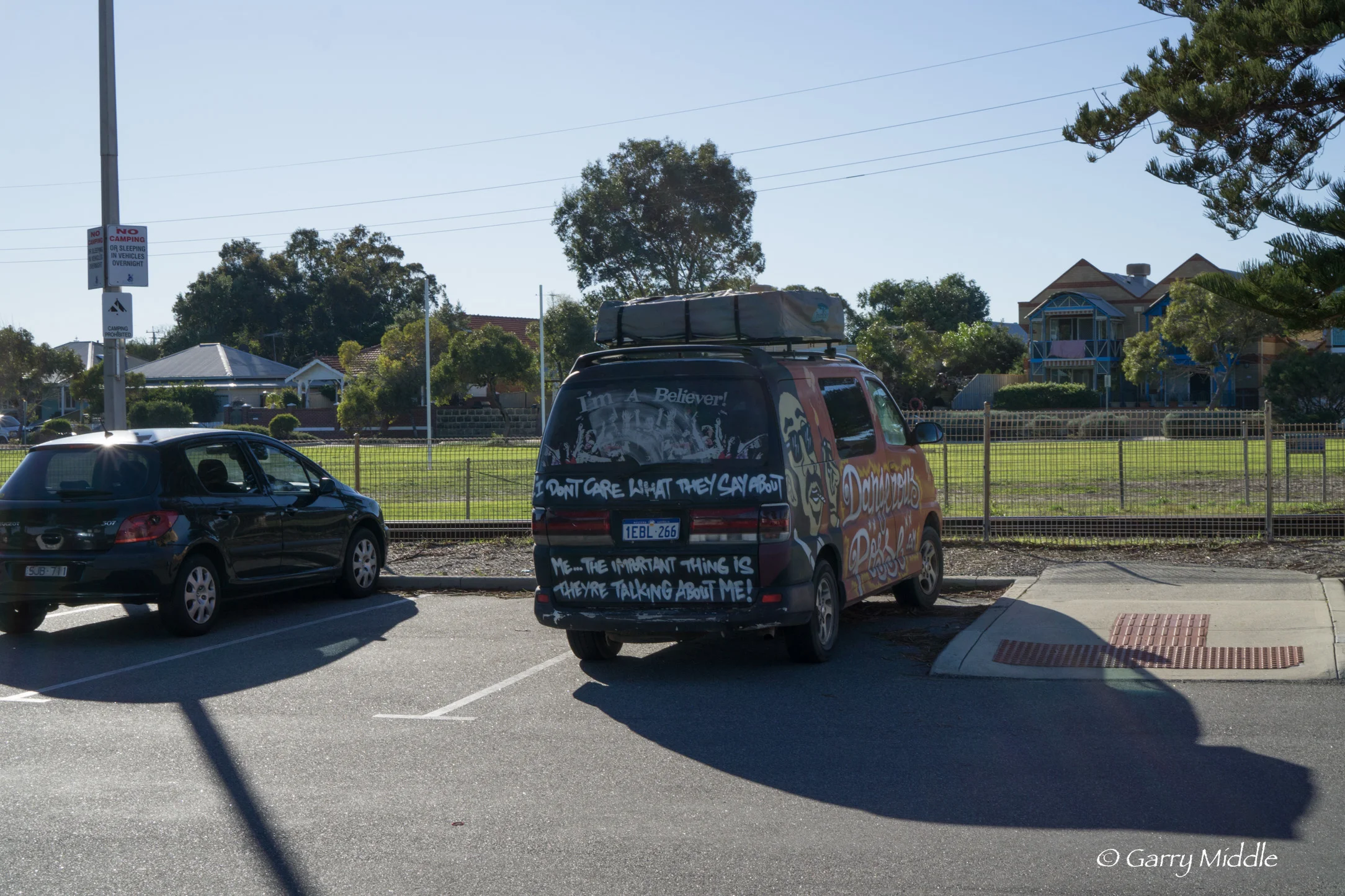 Plate 3: Campervan in South Beach carpark
