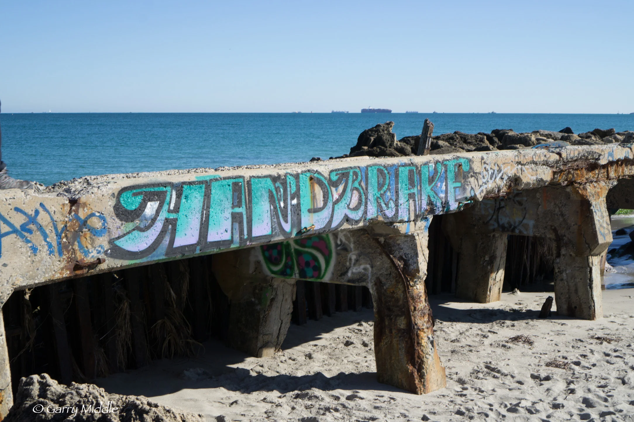 Plate 20: Old jetty-like structure adjacent to power station