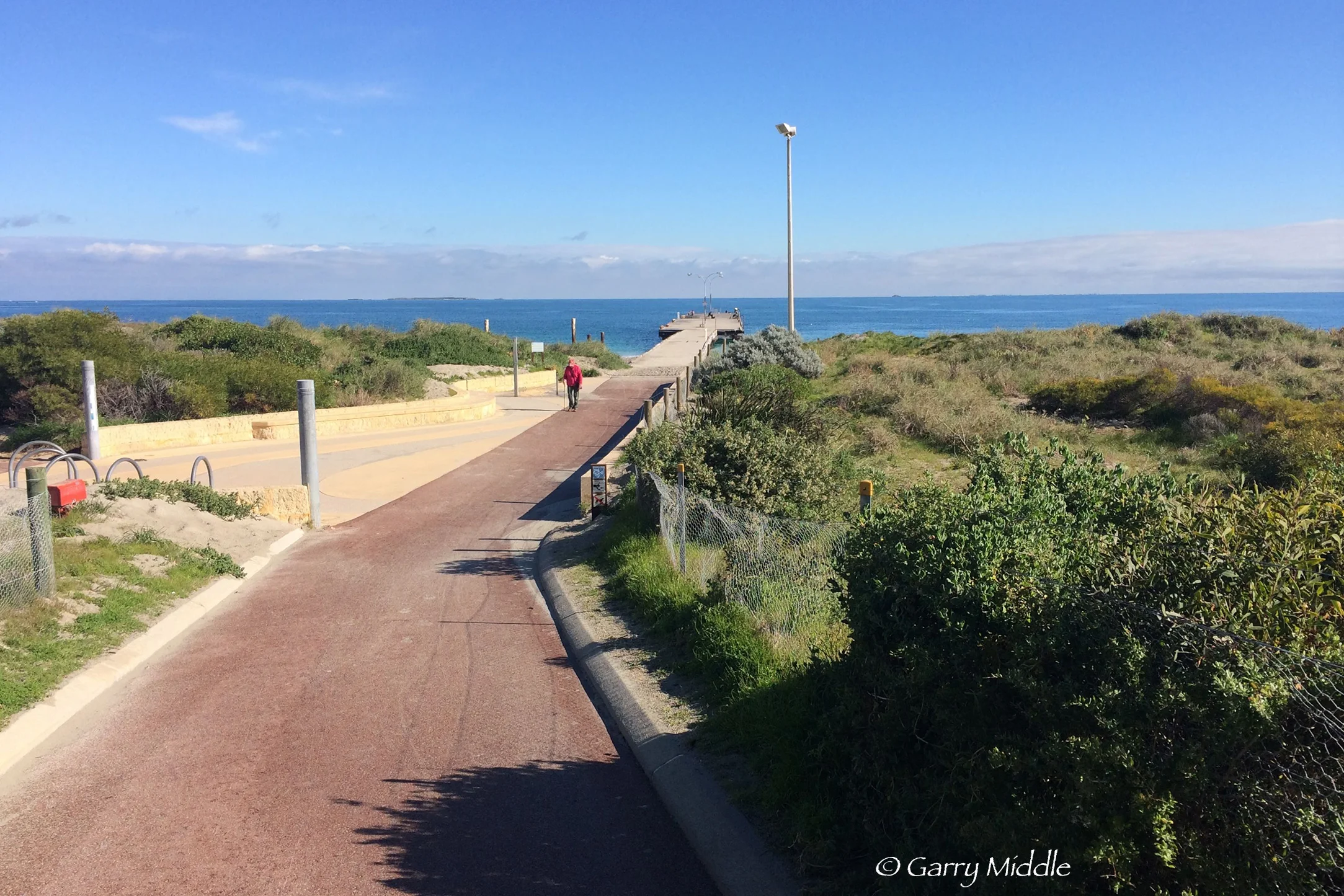 Plate 16: Path leading to the jetty near John Graham Reserve.