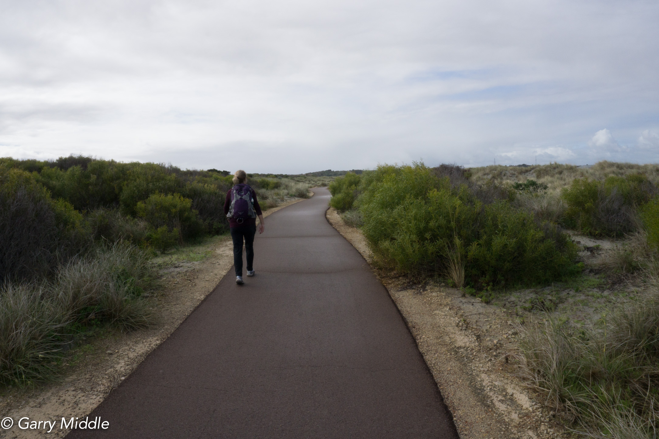 Plate 12: Path heading towards the Henderson marine complex