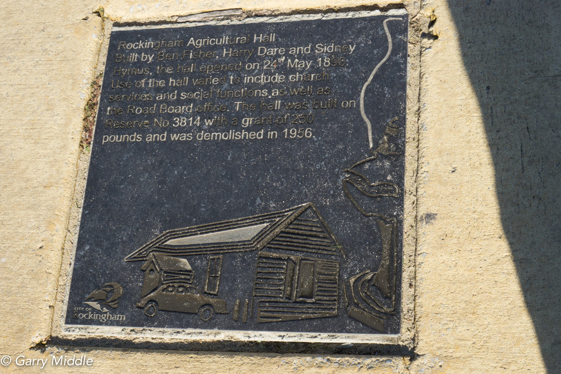 Plates 5: Historic Plaques in the path adjacent to the Rockingham Beach Foreshore