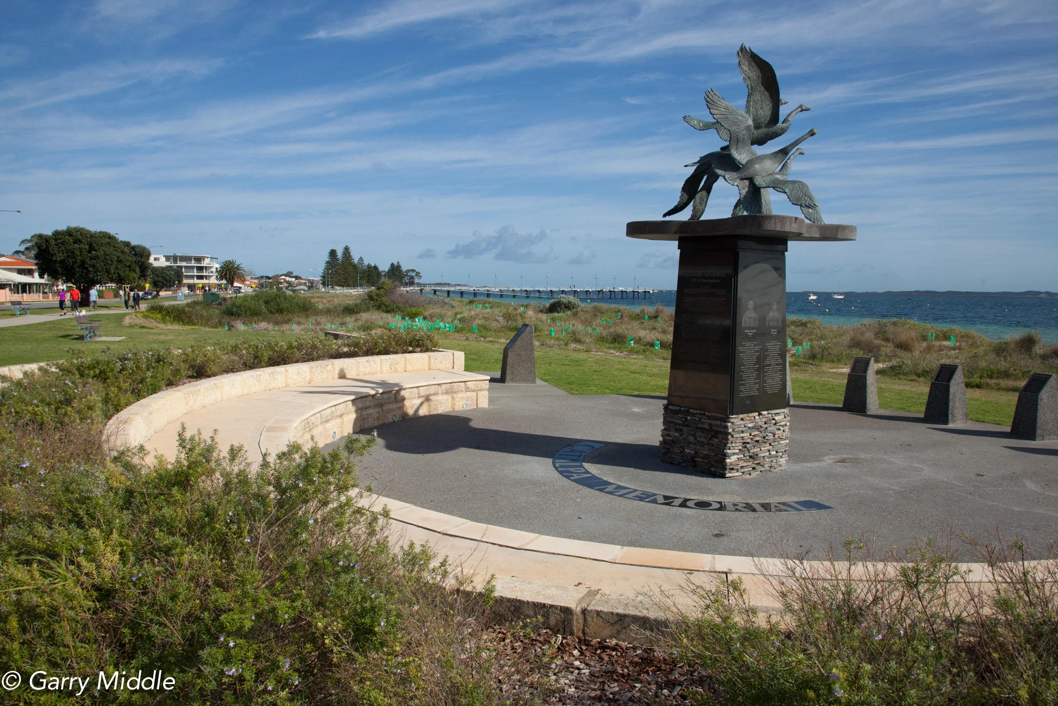 Plate 3: Memorial to the Irish convicts held in the Rockingham area following European settlement