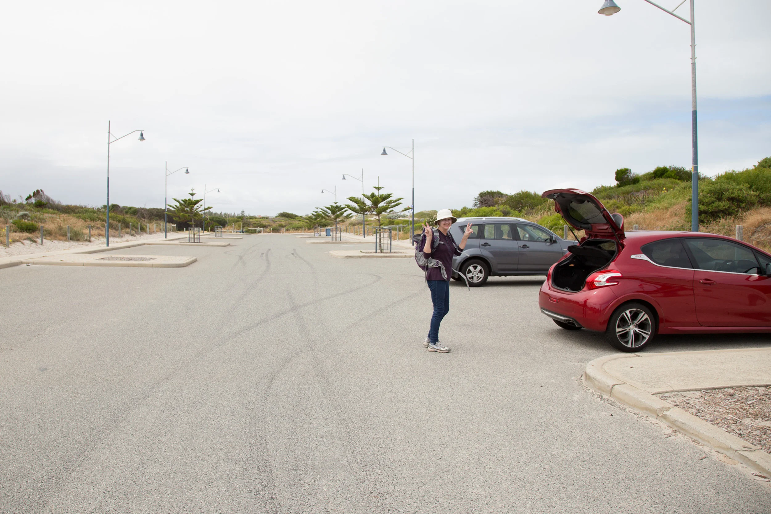 Plate 1: Carpark at the end of Siracusa Court