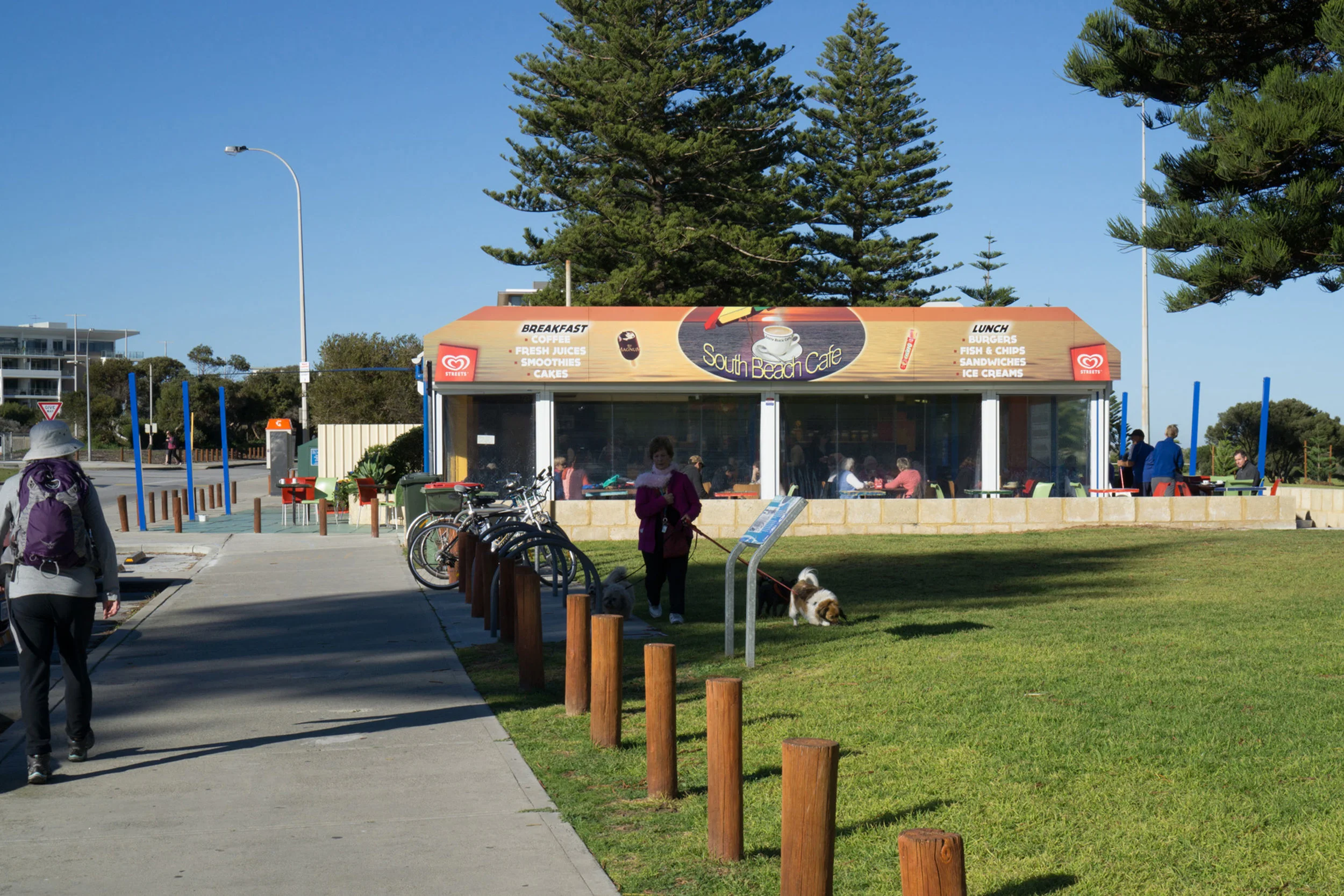 Plate 12: South Beach Cafe and toilet