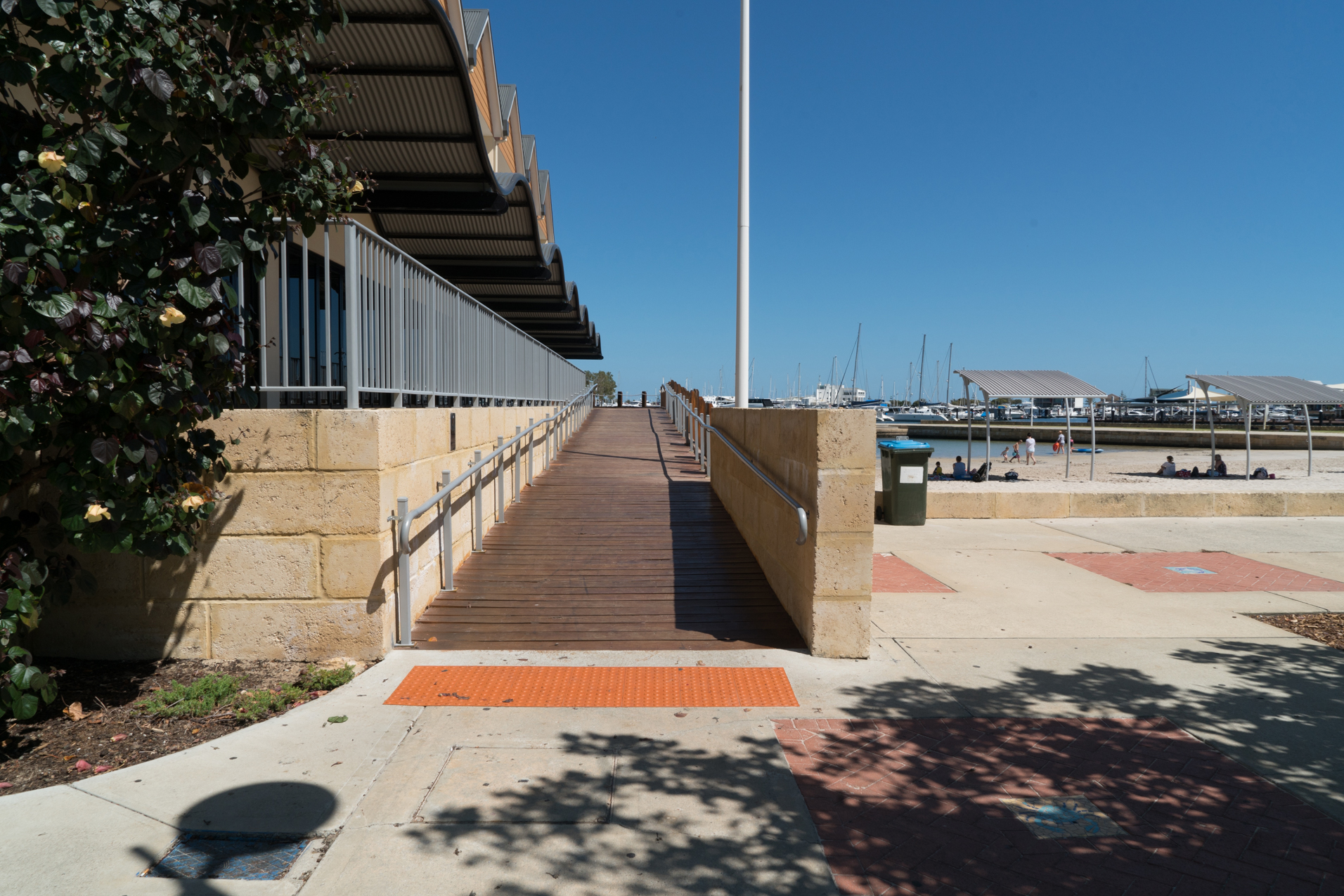 Plate 1: Boardwalk near the start