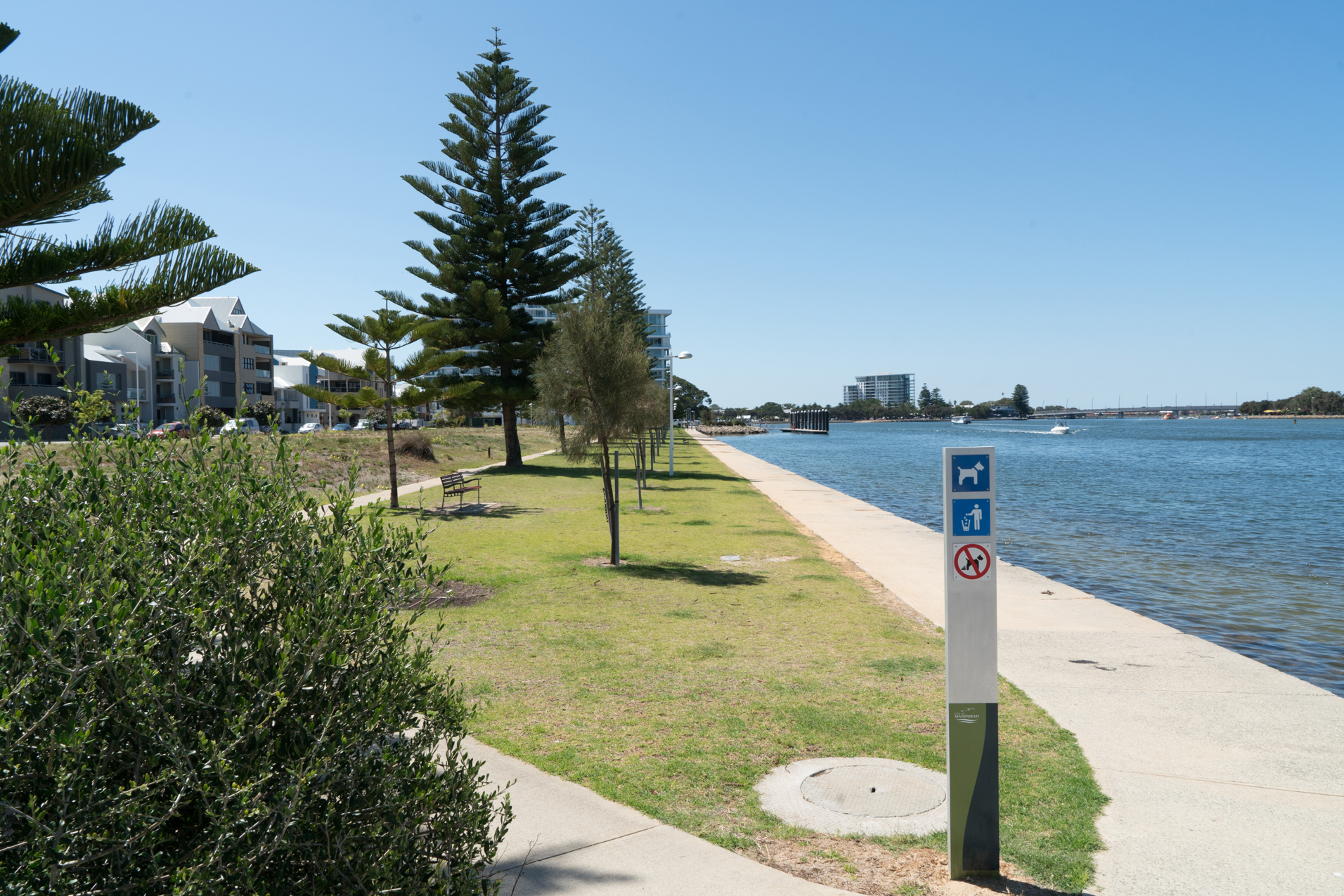 Plate 4: The straight section of the waterfront