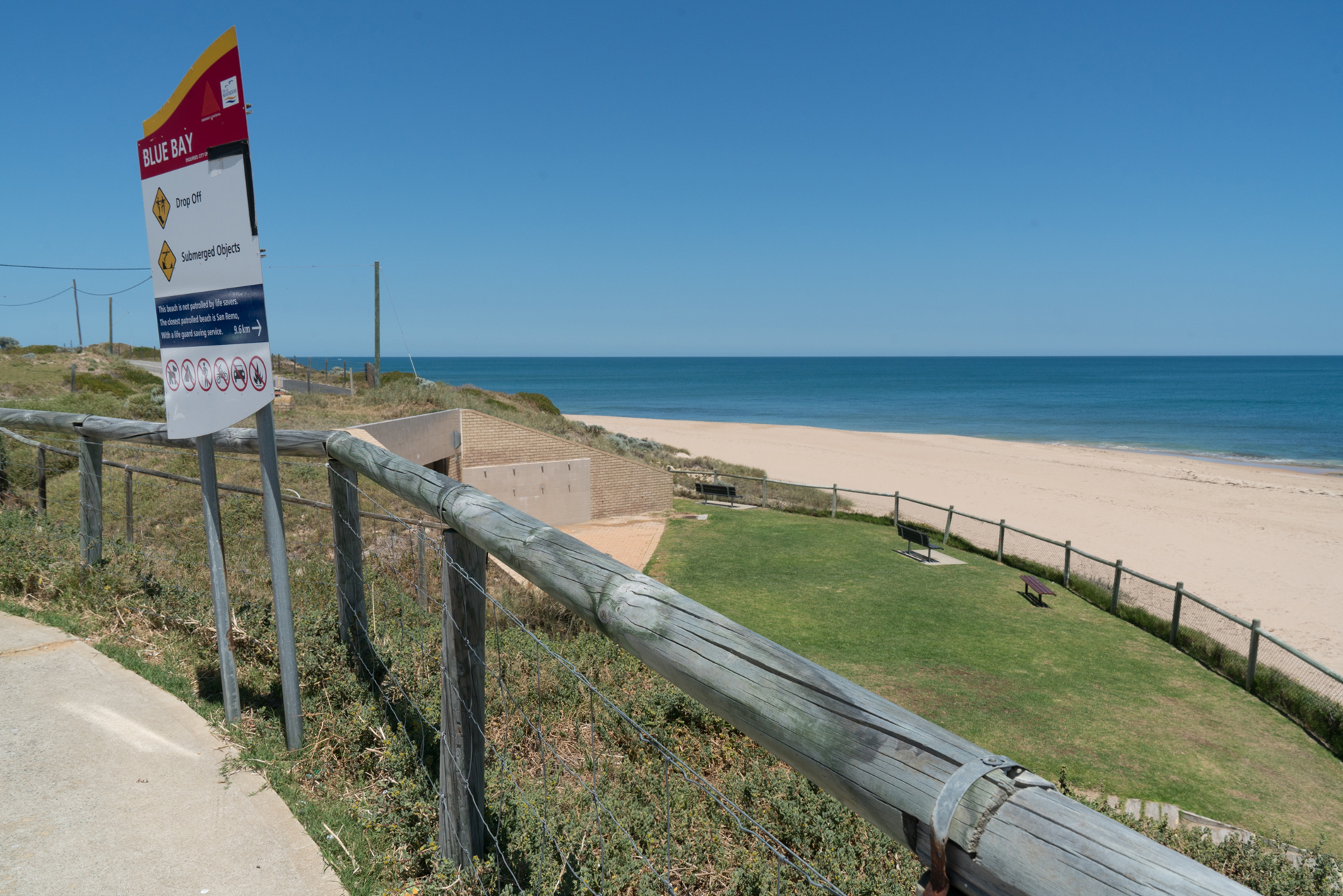 Plate 2: ‘Hidden’ toilet at Blue Bay