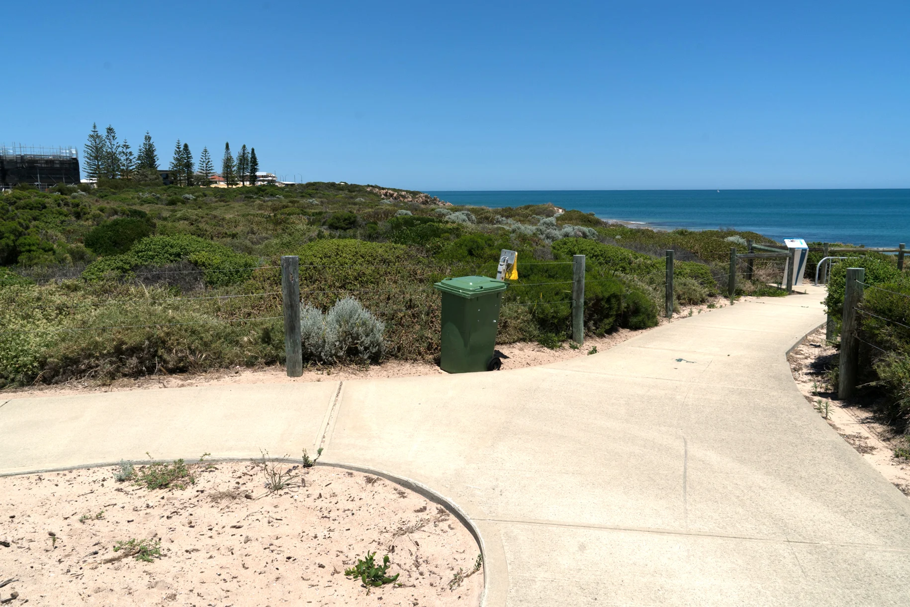 Plate 11: End of Seascapes Interpretive Walkway – the turn around point