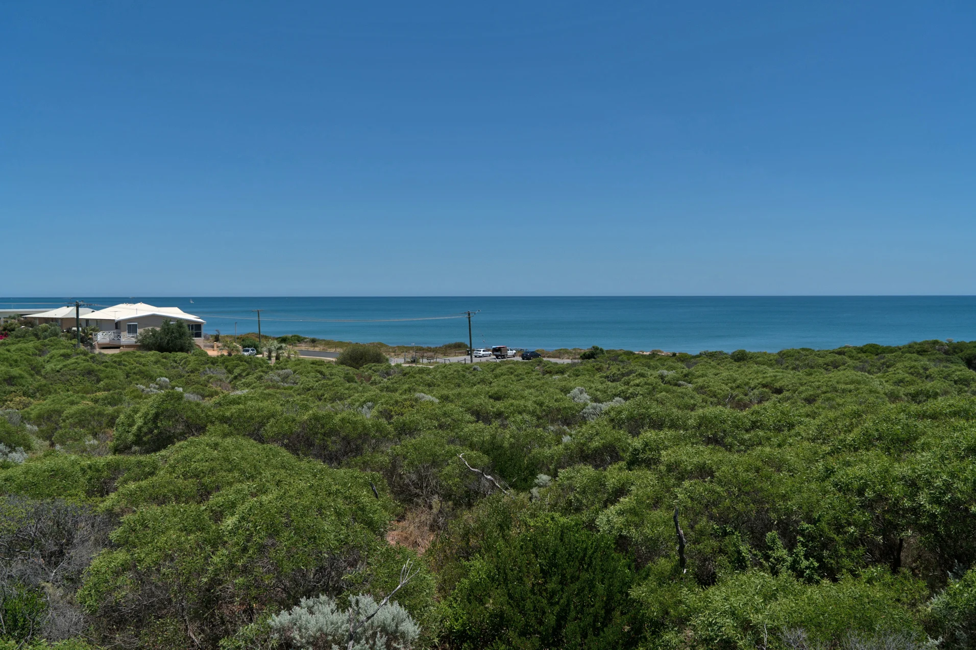 Plates 7 and 8 – views from the lookout to the ocean (7) and estuary (8)