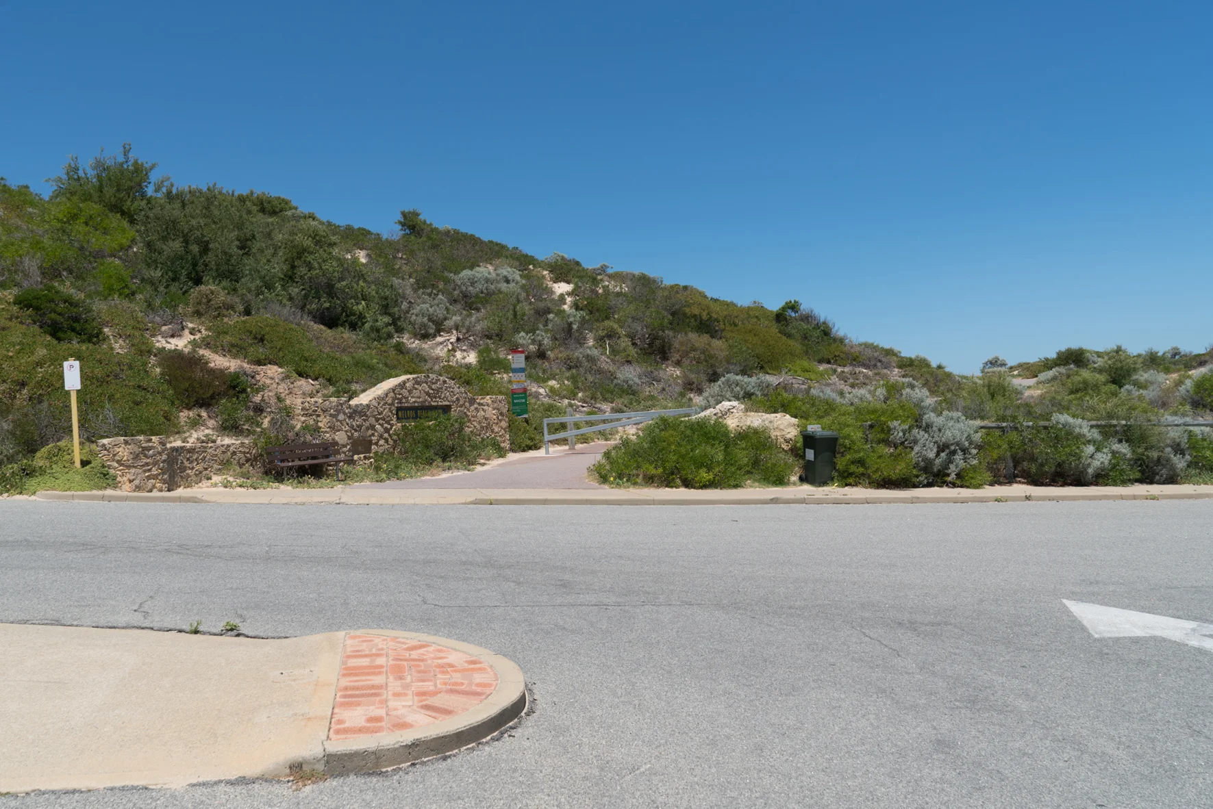 Plate 1: Start of coastal path