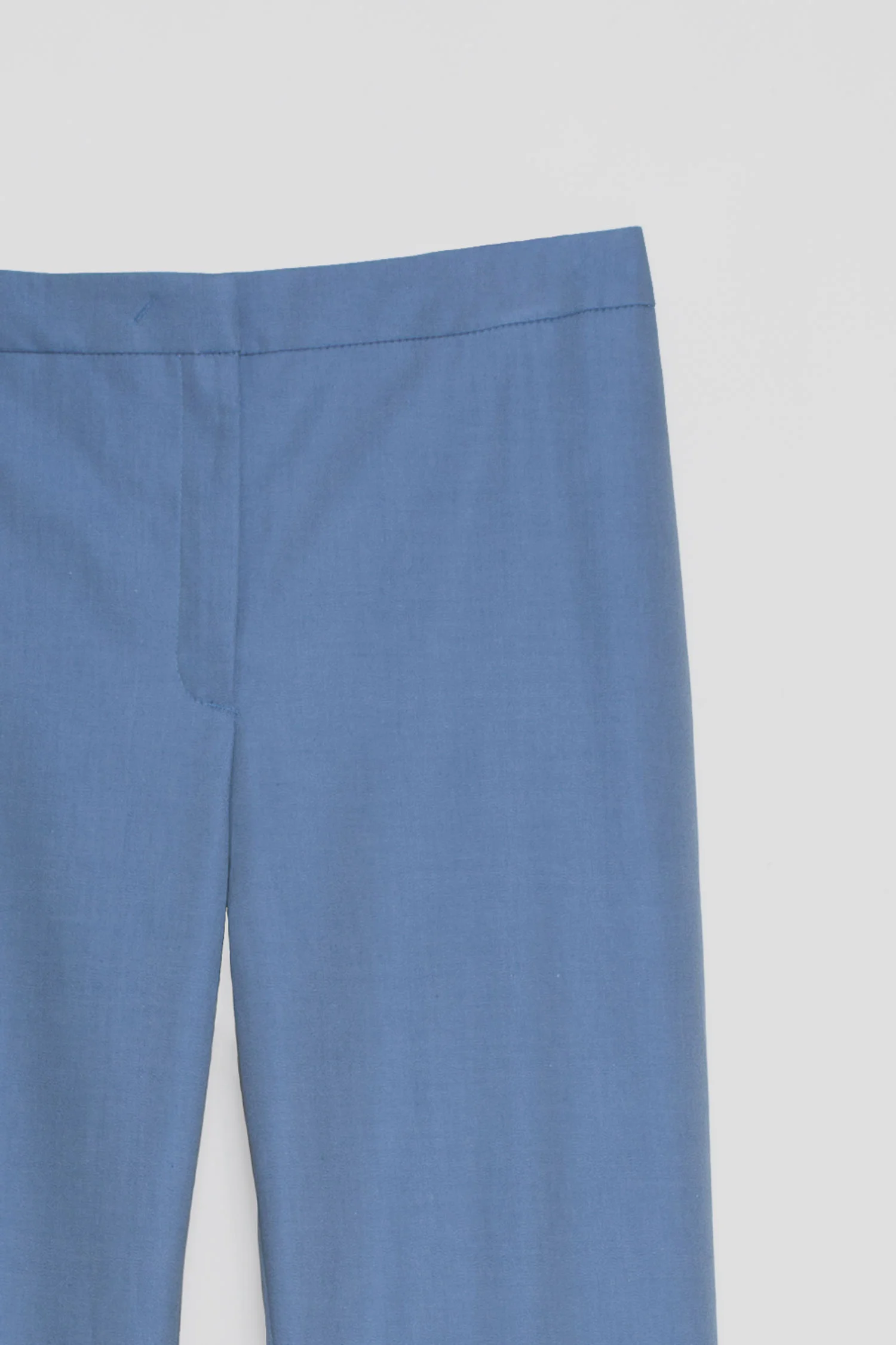 blue trouser detail minimal