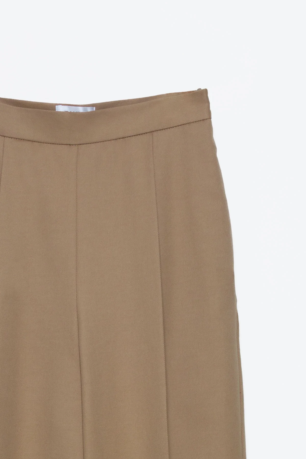 High waist pant with pleats