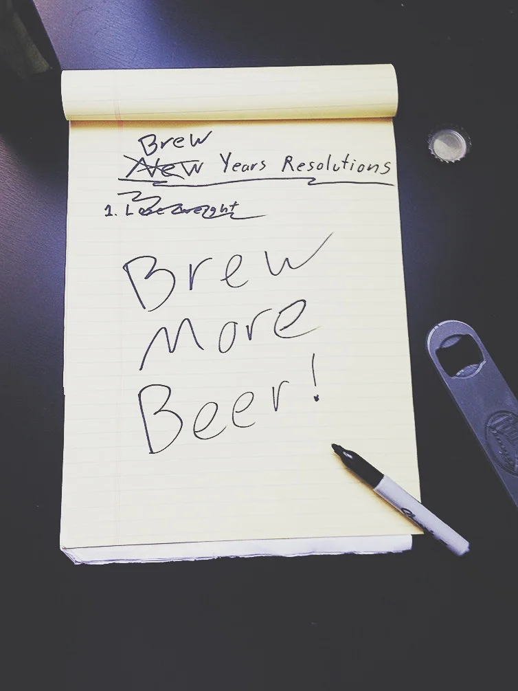 Brew Years Resolutions 2015