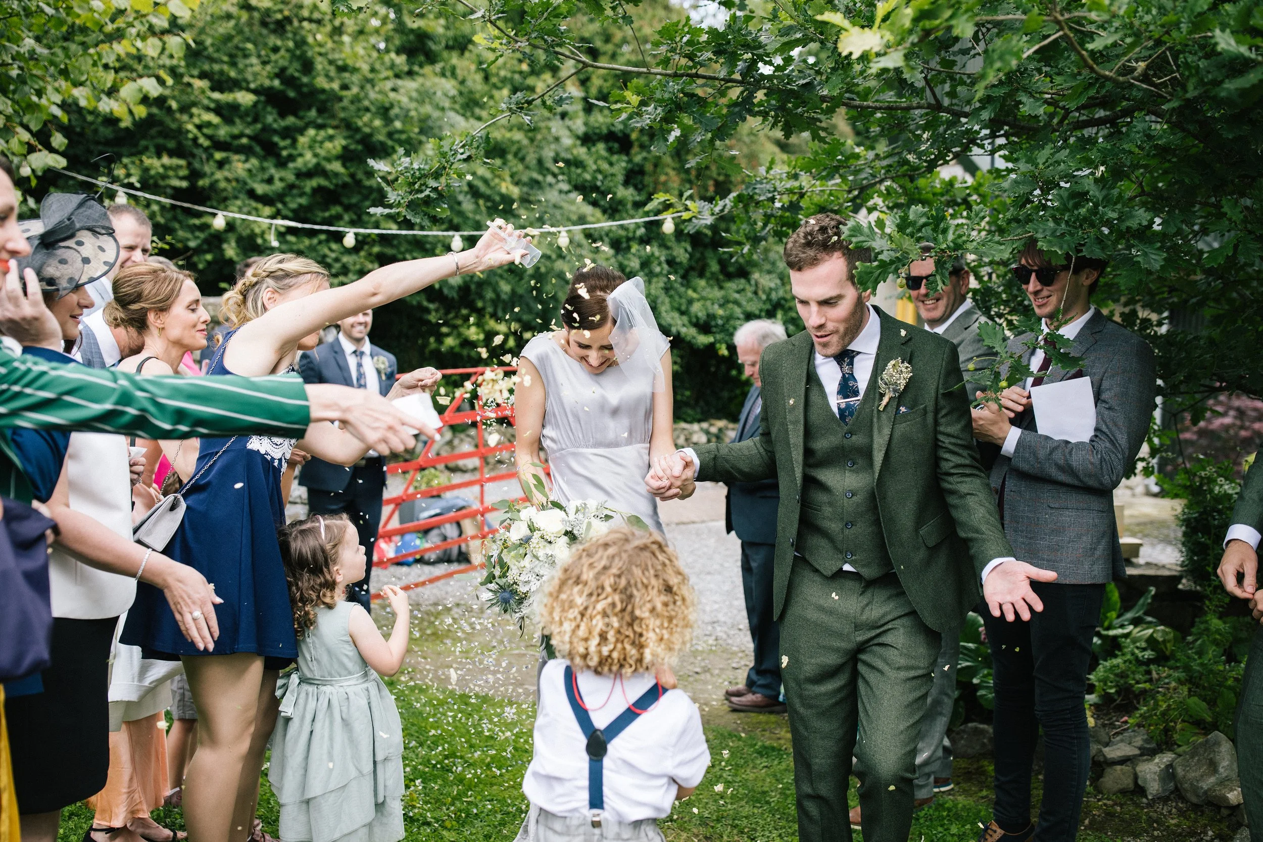 Rozie and Donal - A fun filled wedding day at The Village Barn in Tyrellspass
