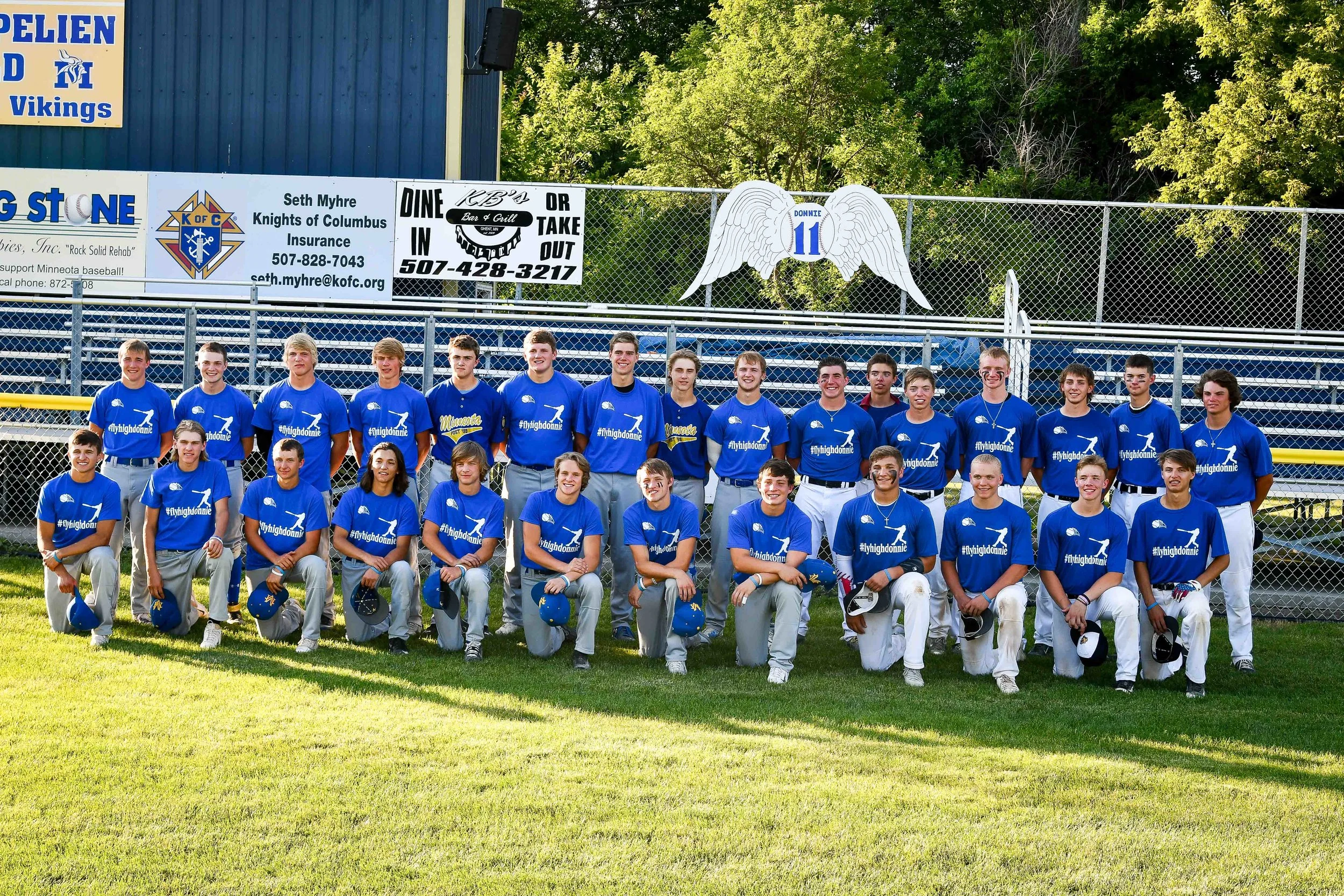 both teams in front of memorial.jpg