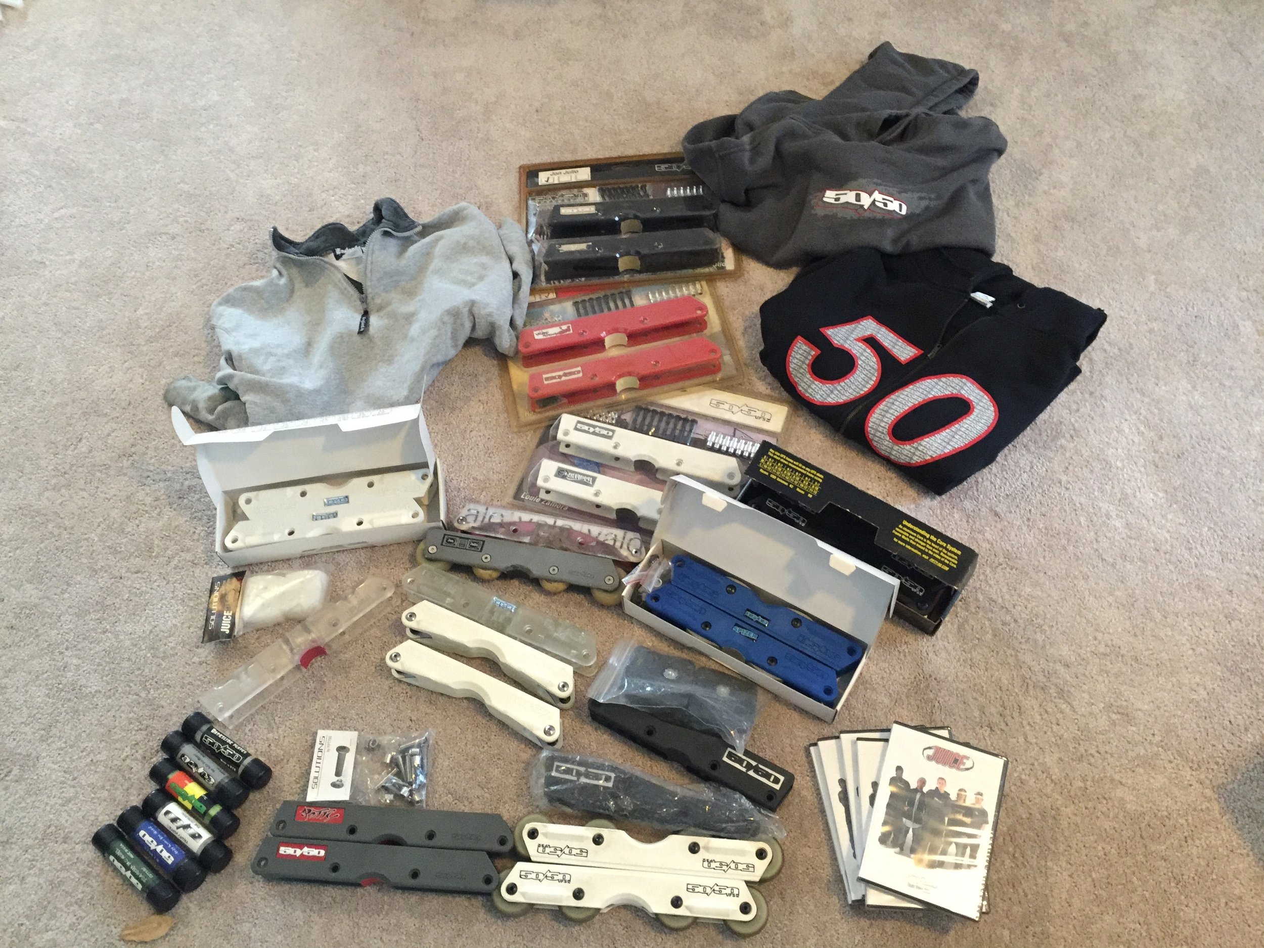 I kept all this stuff in a box in the attic. It's moved from house to house looking for a good home.