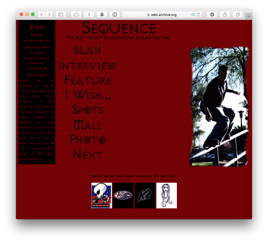 Sequence Magazine Issue 2 - April 1996