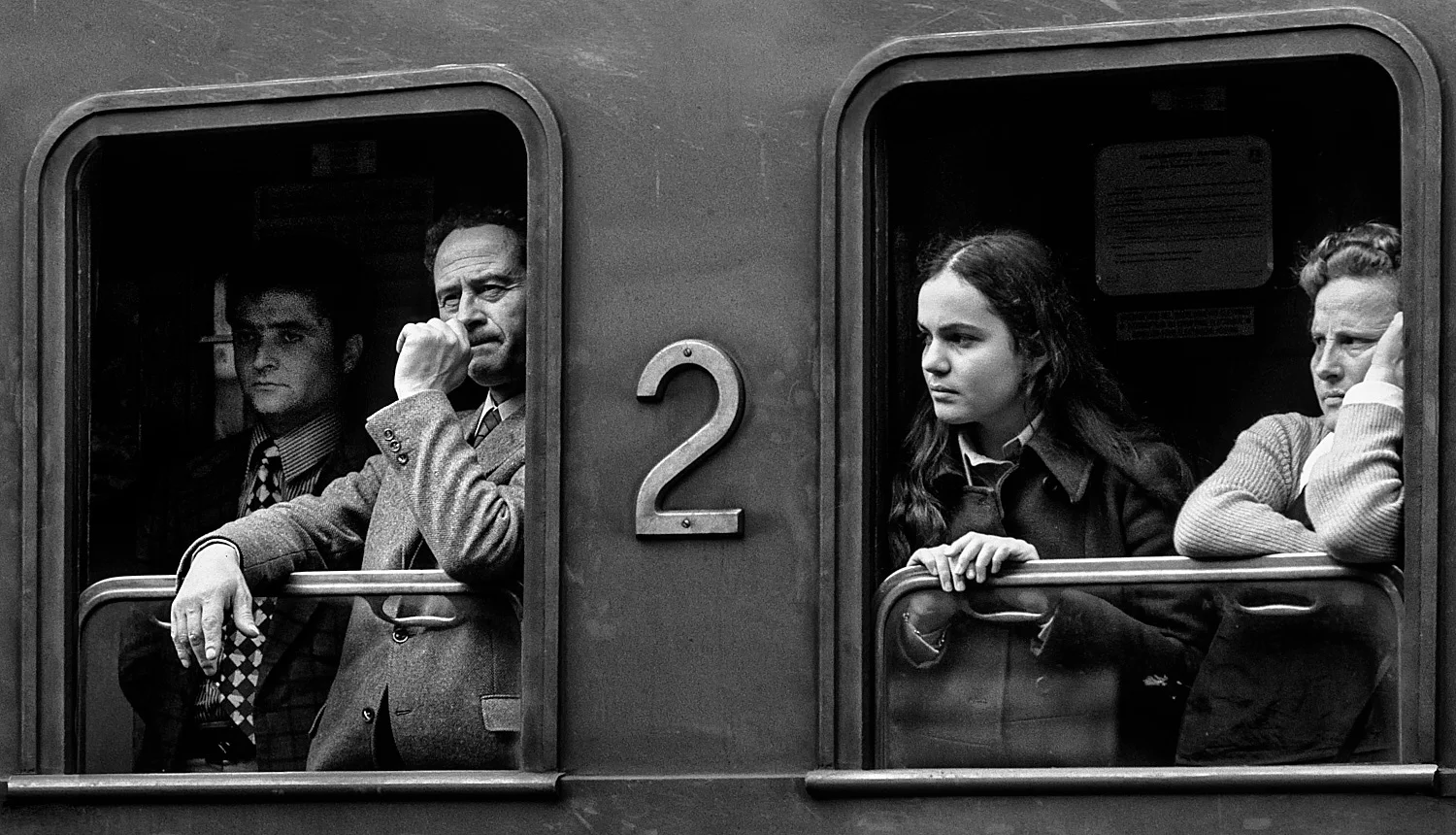 Having fun on the train...
