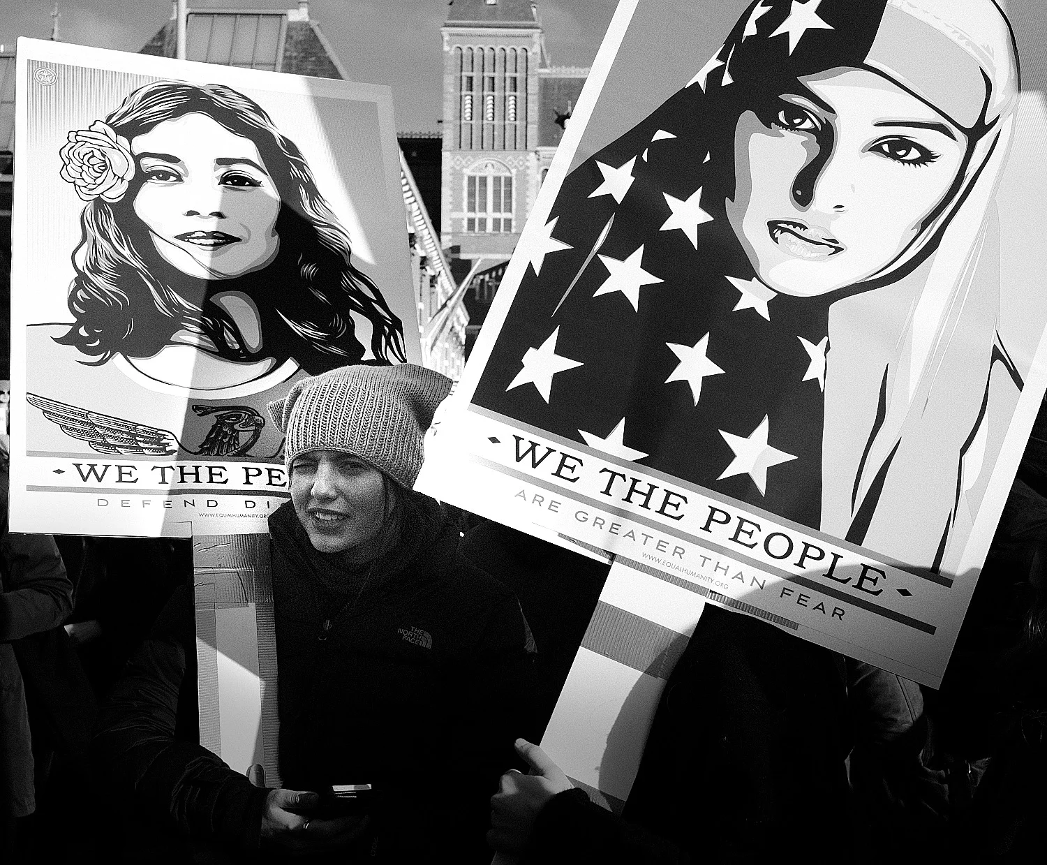 Women's march Amsterdam 2017