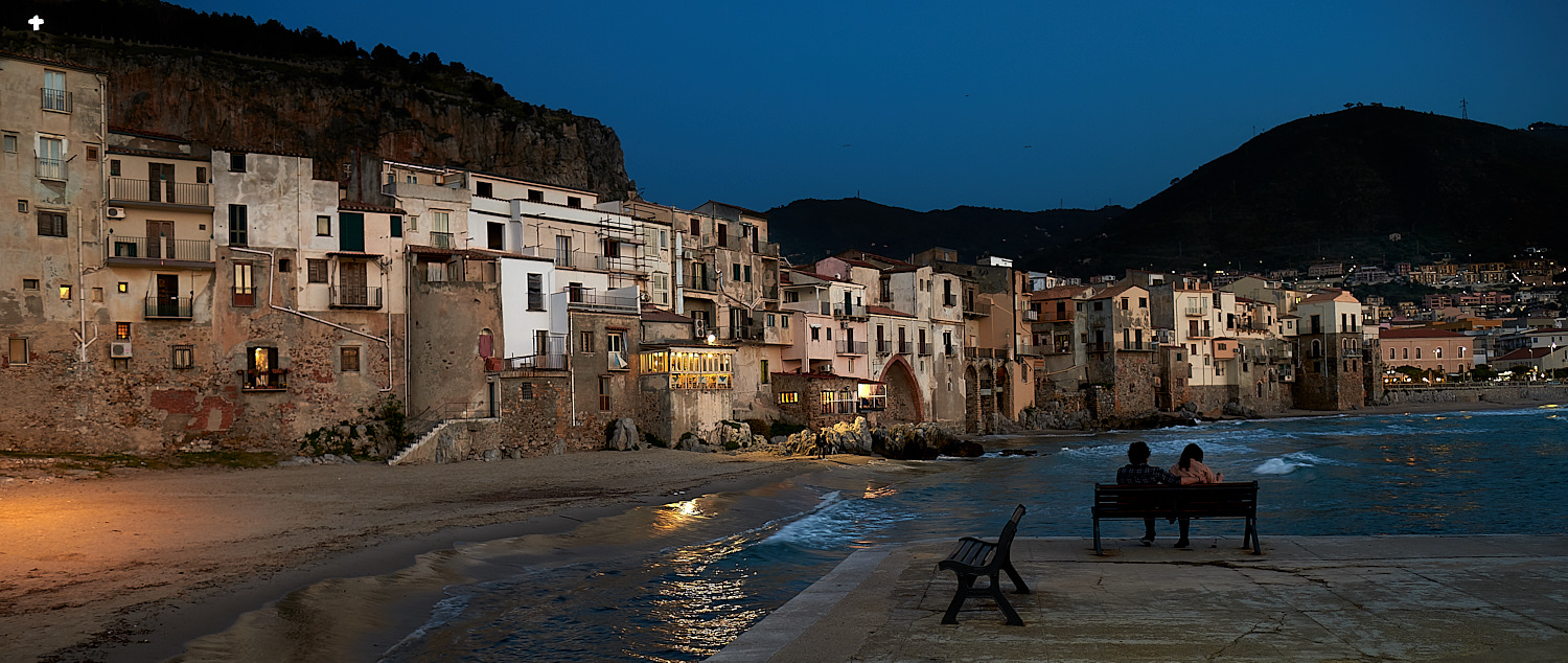 Last light on Cefalù...