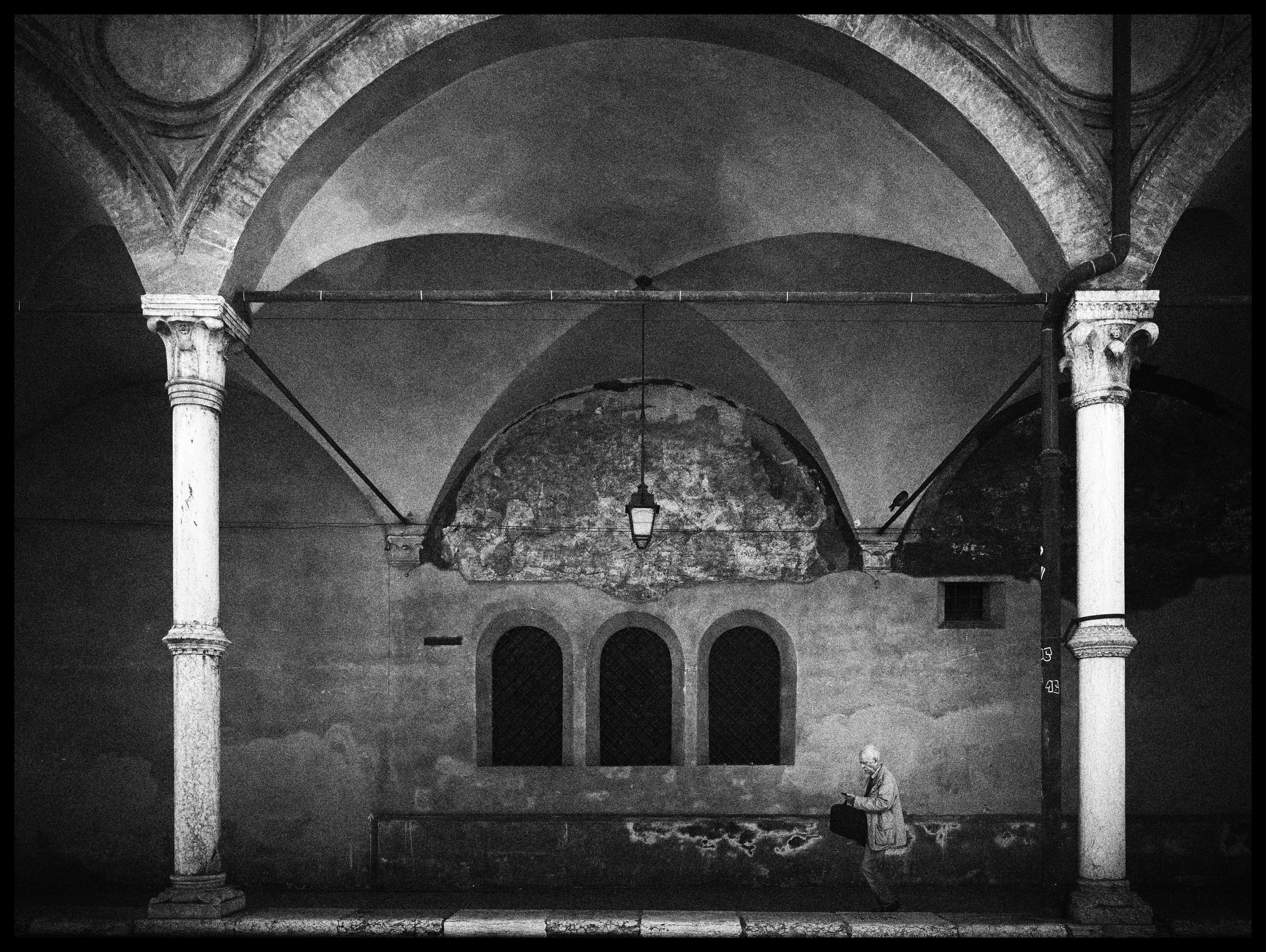 Late for the lecture...