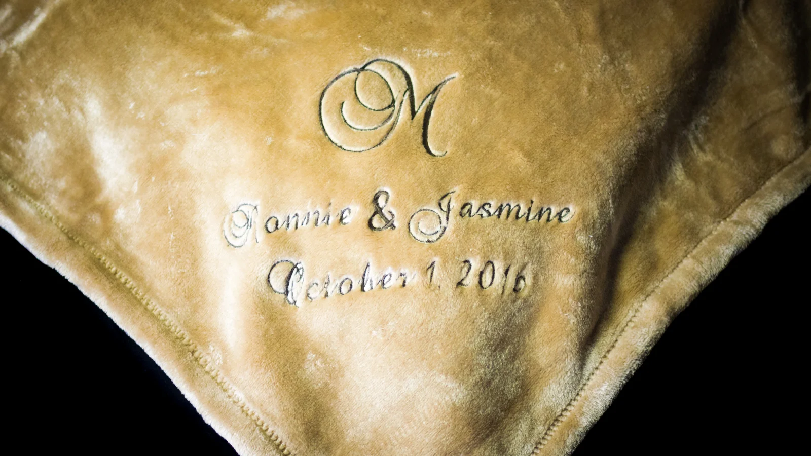 Monogrammed Blankets