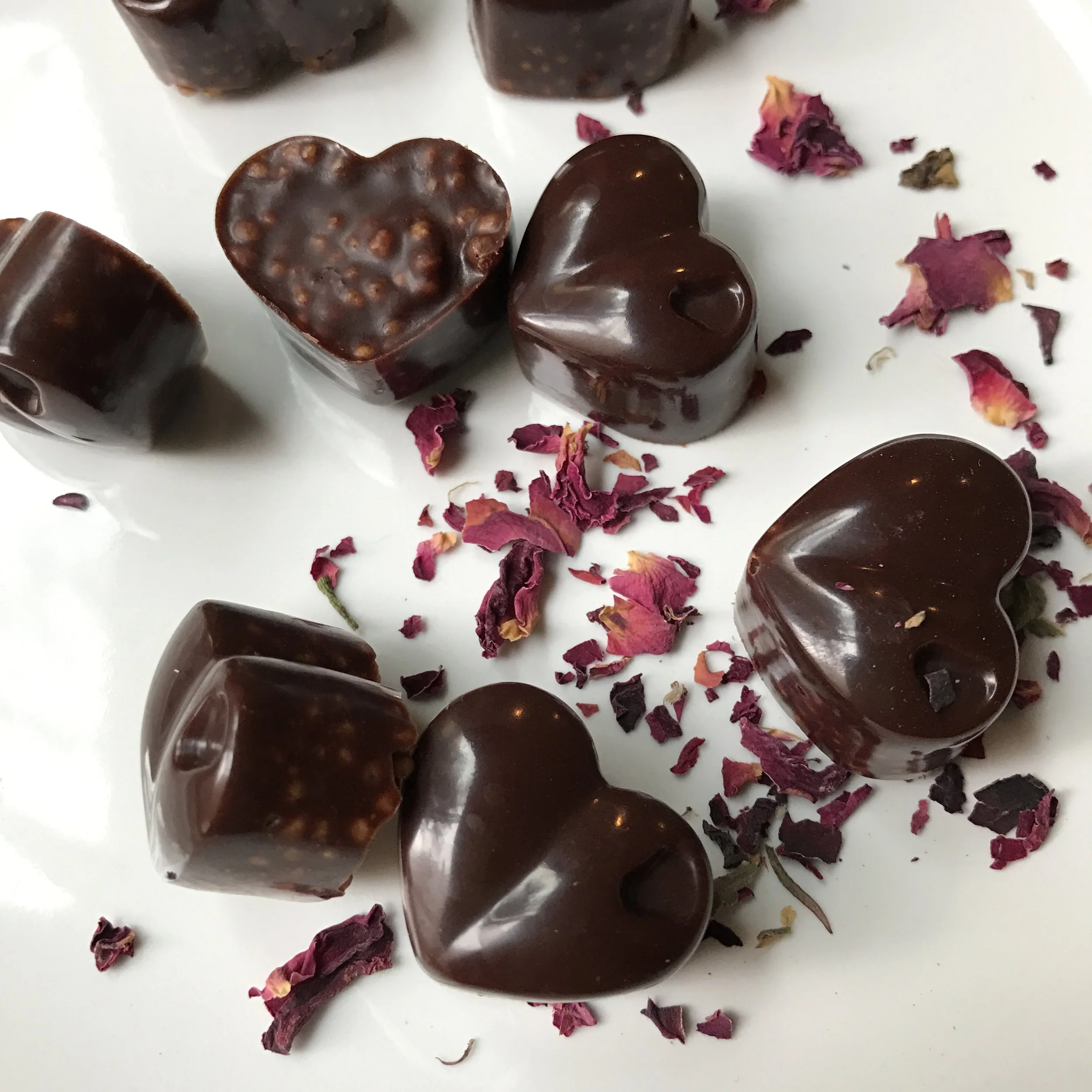 Chocolate Quinoa Crisps