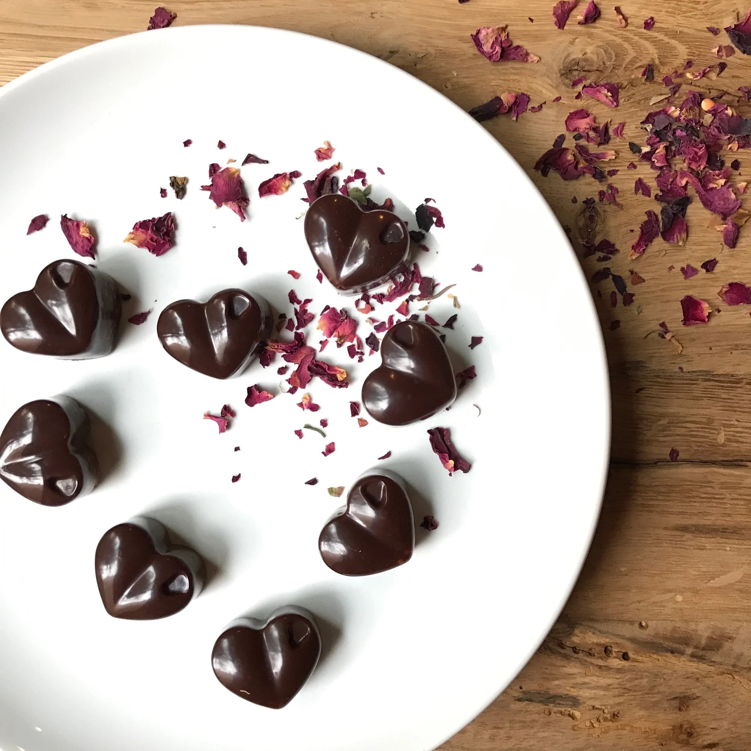 Heart Chocolate Crisp