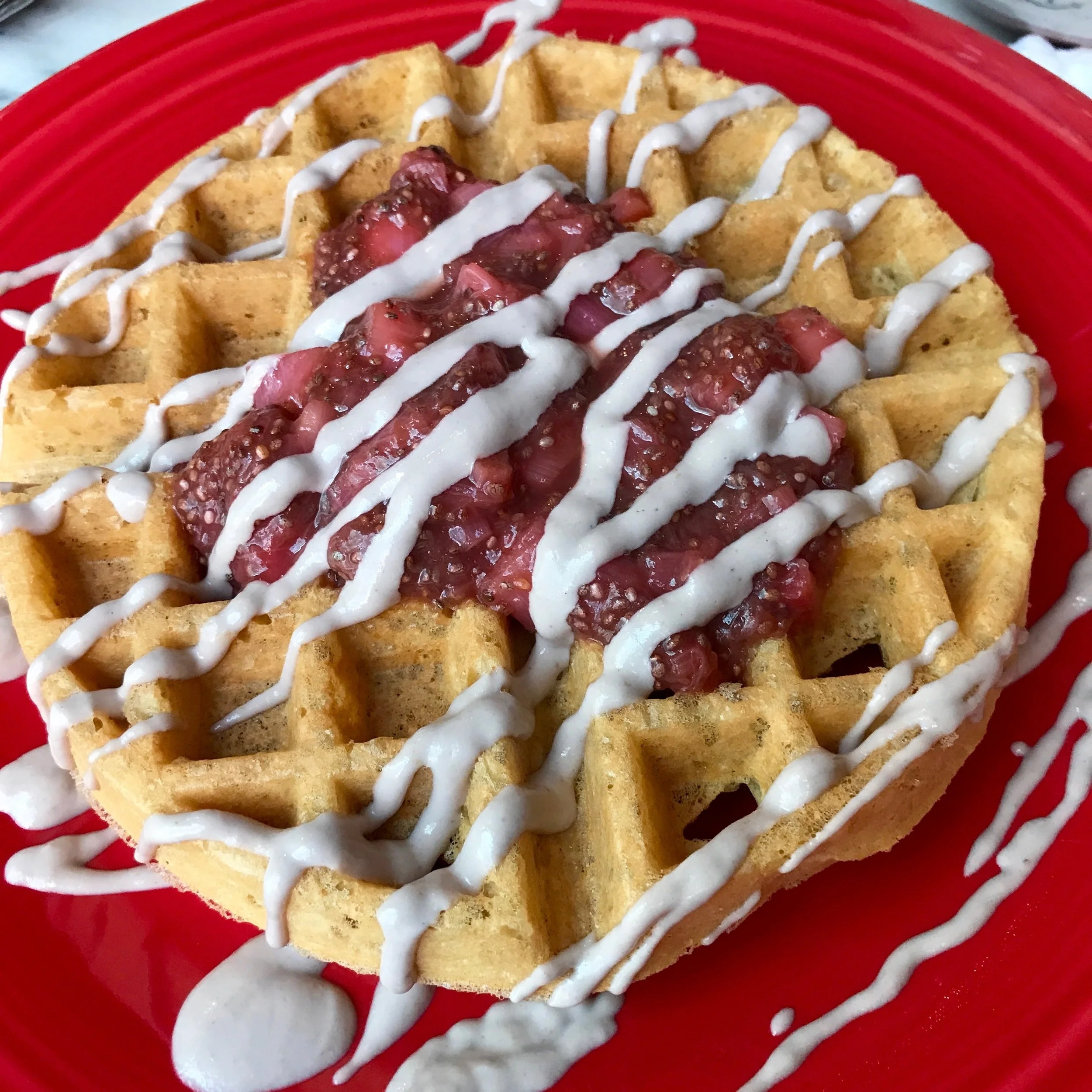 Plant-Based Strawberry Cream